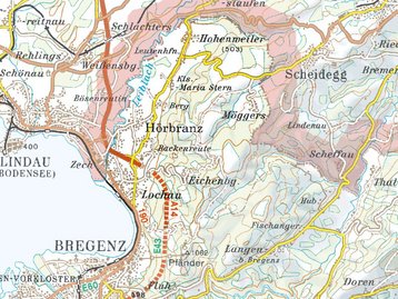 Karte Leiblachtal Landkarte 1 image-48387