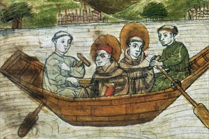 13. Überfahrt der Heiligen Gallus und Kolumban