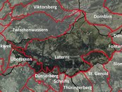 Karte Laternsertal Gemeinden (beschriftet) image-48606