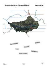 Berge, Flüsse und Pässe