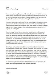 Sage: Rosa von der Tannenburg Sage: Rosa von der Tannenburg