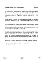 Wie die Thüringer den Feind verjagten (Thüringen)