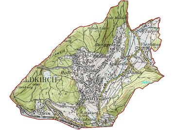 Karte Göfis image-47584