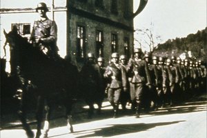 90. Einmarsch deutscher Truppen