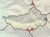 Karte Laternsertal Berge Pässe image-48609