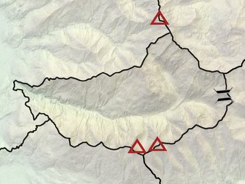 Karte Laternsertal Berge Pässe image-48563