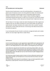 Sage: Der Konradsbrunnen in der Burg Altems Sage: Der Konradsbrunnen in der Burg Altems