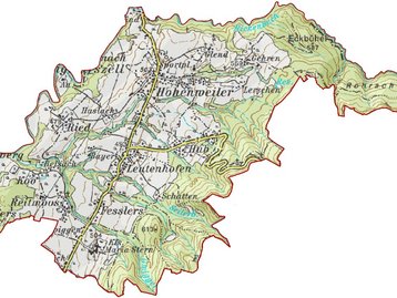 l. Landkarte (Hohenweiler) image-47470