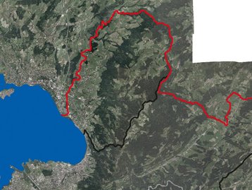 Karte Leiblachtal Luftbild Talschaften image-48384