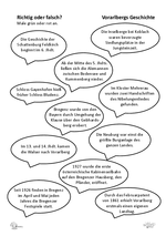 Richtig oder falsch?