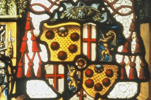 48. Wappenscheibe des Kardinals Markus Sittikus, Bischof von Konstanz