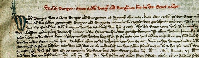 27. Feldkircher Stadtrecht