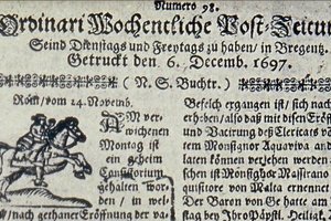 57. Brgenzer Ordinari-Postzeitung (1797)