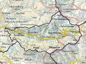 Karte Laternsertal Landkarte 2 image-48556