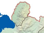 Karte Leiblachtal Reliefkarte image-48389