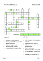 Kreuzworträtsel 2