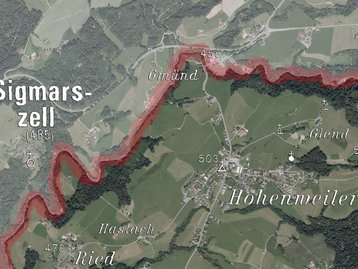 30b.	Nördlichster Straßenpunkt Vorarlbergs image-54786