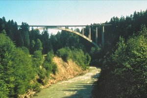 99. Hochbrücke bei Lingenau