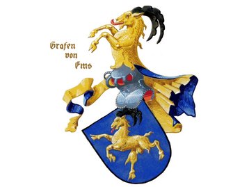 Wappenschild der Grafen von Ems (Vorarlberger Landesarchiv, Leopold Scheel) image-77375