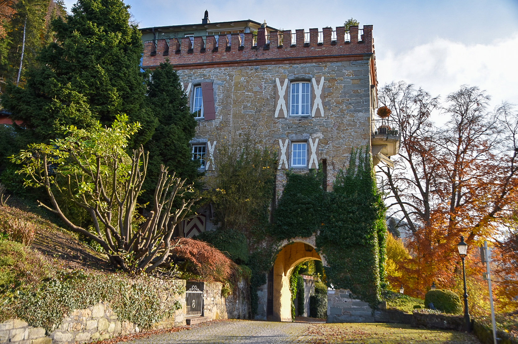 15b. Klause mit Bregenzer Bucht - Klausturm