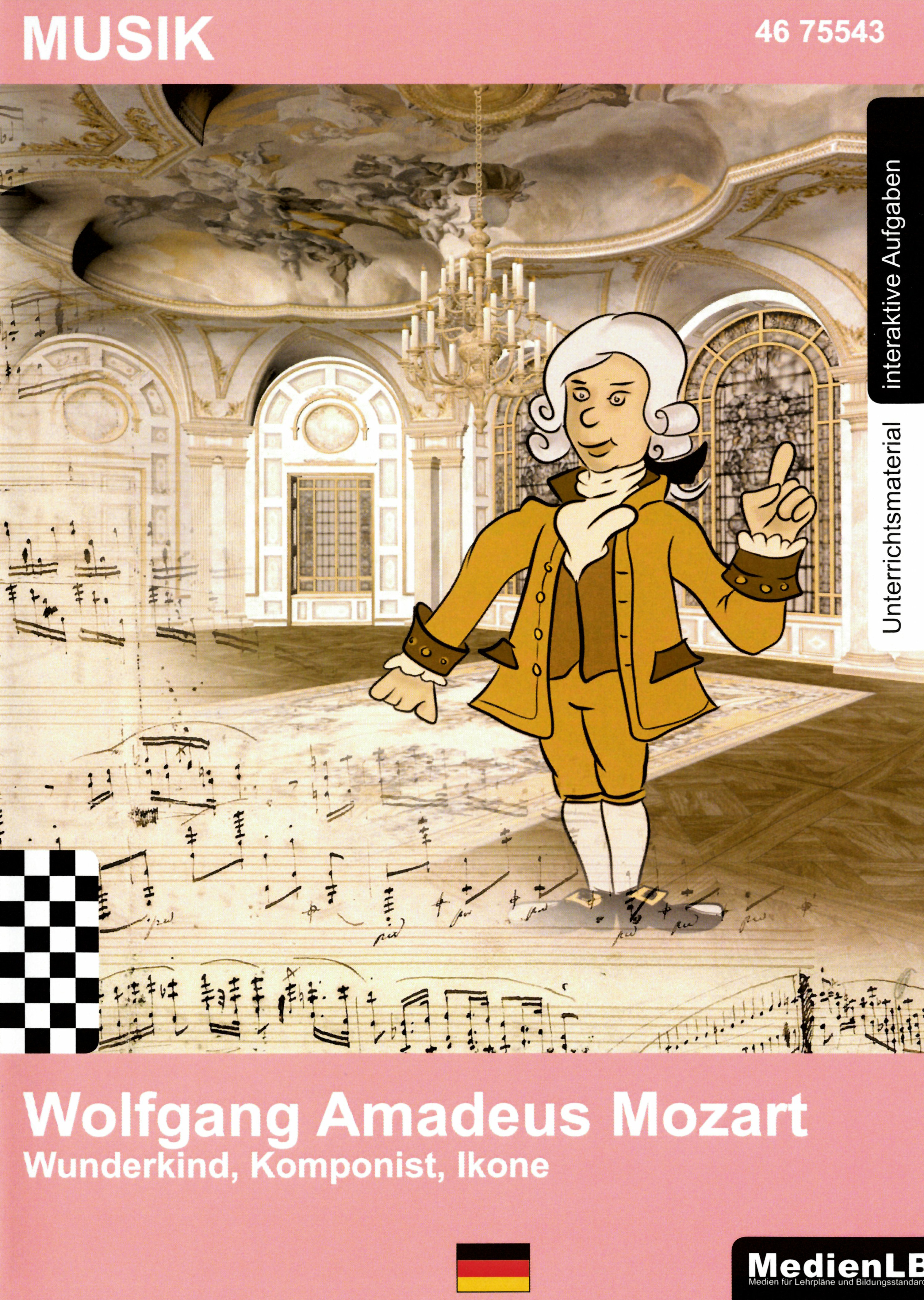 Wolfgang Amadeus Mozart Wunderkind Komponist Ikone Dvd